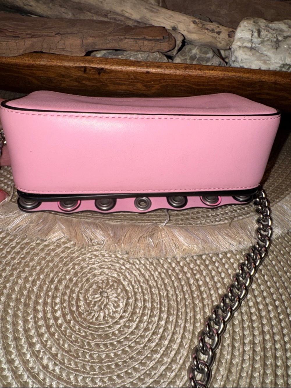 Coach 1941 Collection Pink Multi-Accent Chain Shoulder Bag - Picture 9 of 9